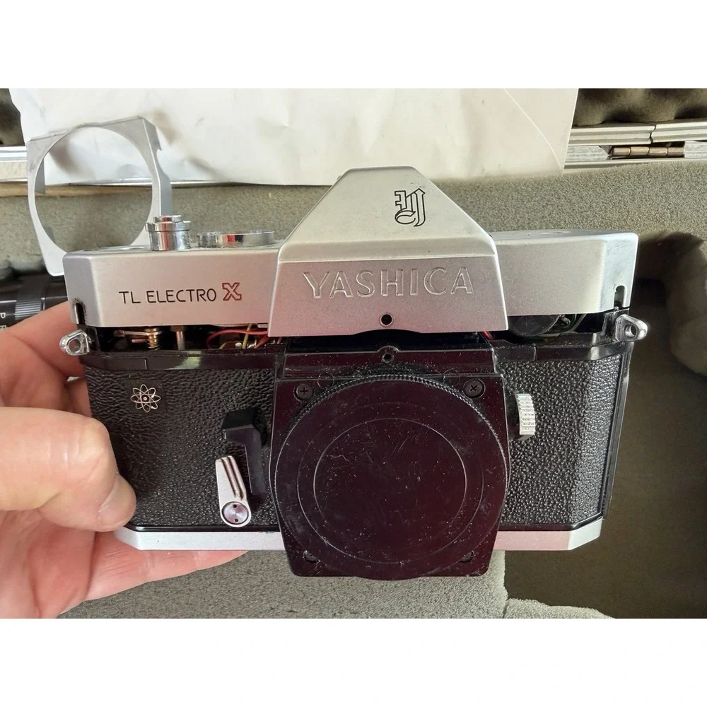 Yashica TL Electro X Camera And Lens For Parts Only